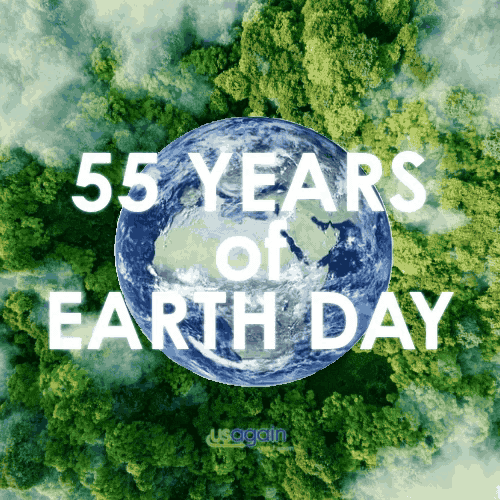 Earth Day Turns 55 GIF
