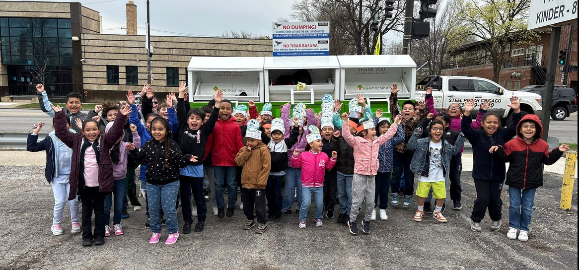 1st Place St. Genevieve School with TreeMachine